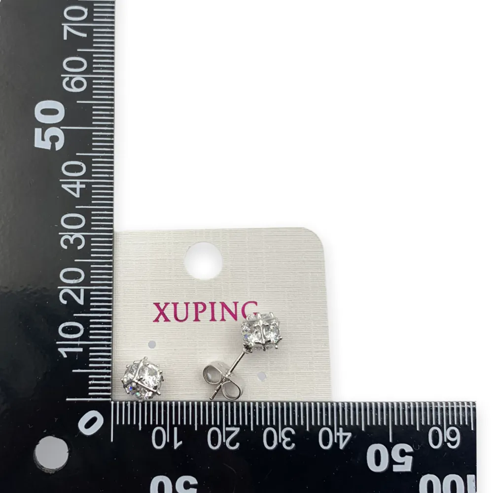 [OMZ6250-Pallina 7mm- Orecchini a Lobo] OMZ6250-Pallina 7mm- Orecchini a Lobo - OMZ6250-Pallina 7mm- Orecchini a Lobo