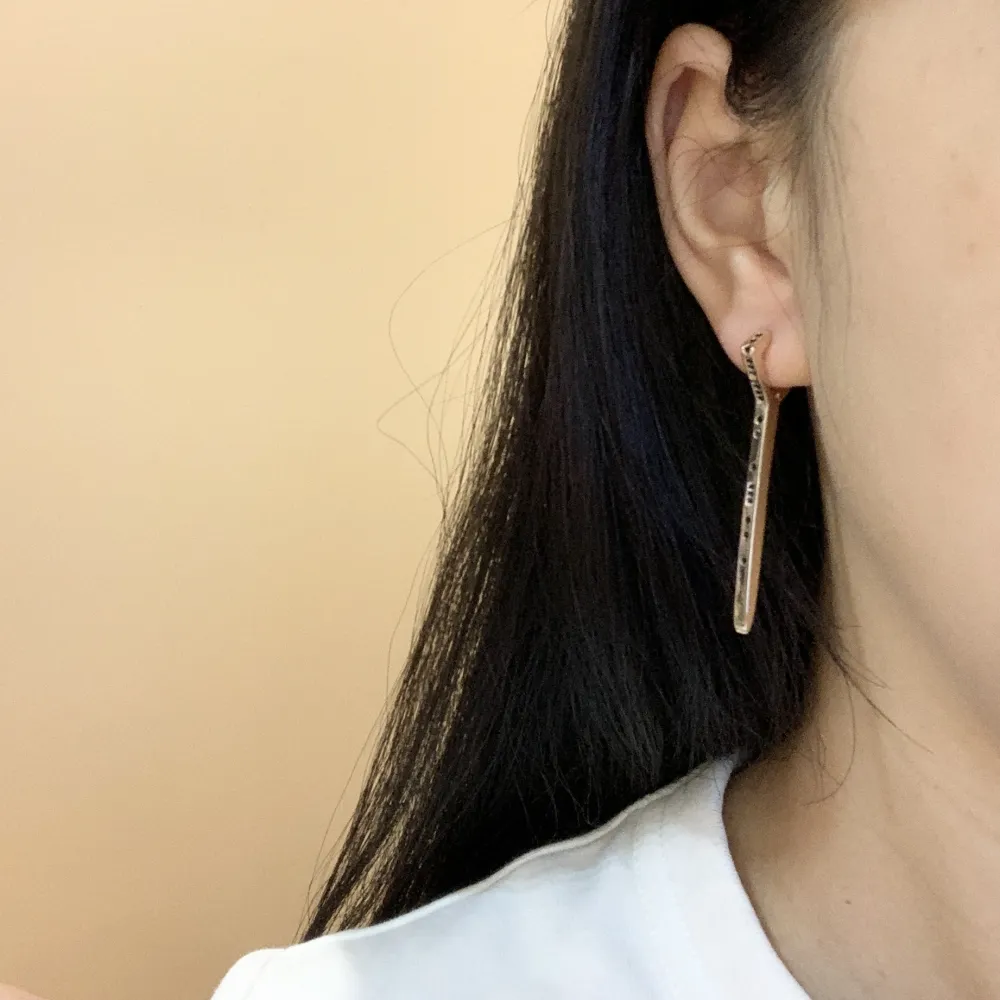 OMZ7641-Chiodo-Orecchini con Cubic Zirconia - OMZ7641-Chiodo-Orecchini con Cubic Zirconia (Nero)