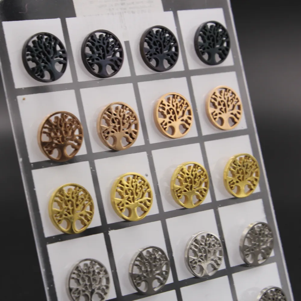 OPA- Adv 5010- 12 Paia Orecchini in Acciaio - OPA- Adv 5010- 12 Paia Orecchini in Acciaio