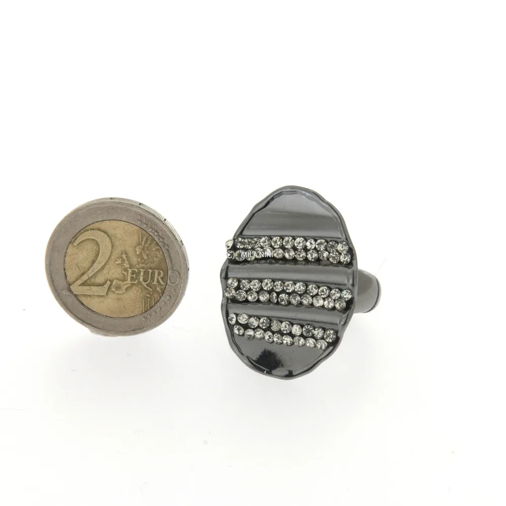 Ovale - Anello Elastico - Ovale - Anello Elastico (Argento)