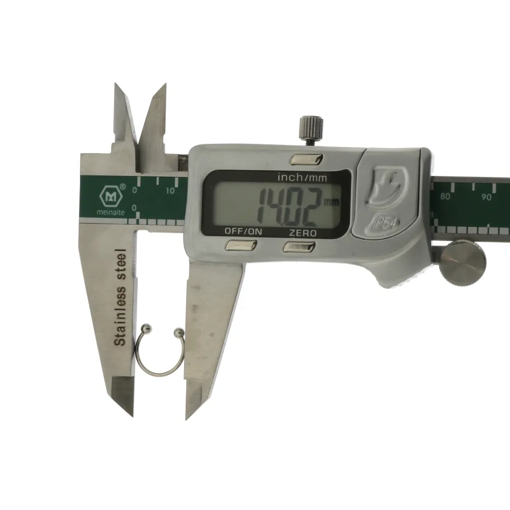 Circular barbell 14 mm 4004 - in Acciaio - PCA4004-Circular barbell 14 mm- in Acciaio