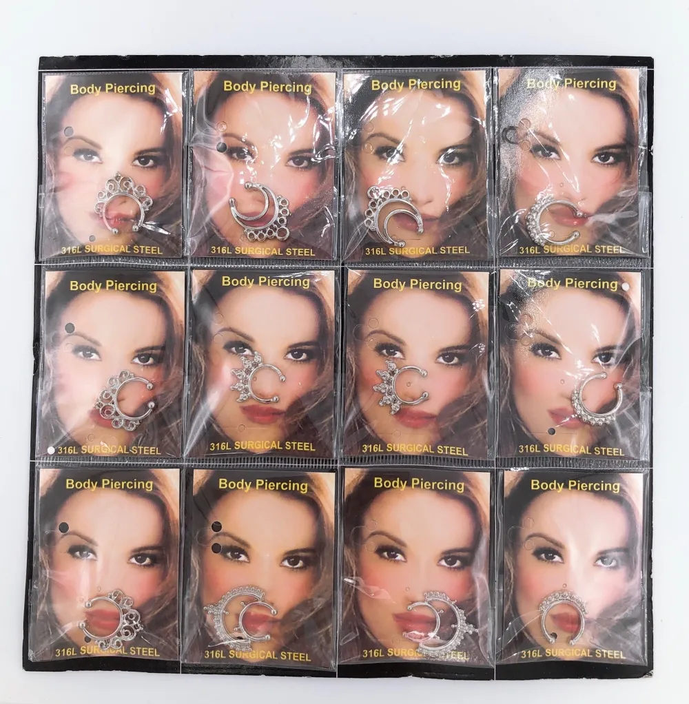 [PCM4058-Anello in Metallo - Orecchini per Naso] Anello in Metallo 4058 - Orecchini per Naso - PCM4058-Anello in Metallo - Orecchini per Naso