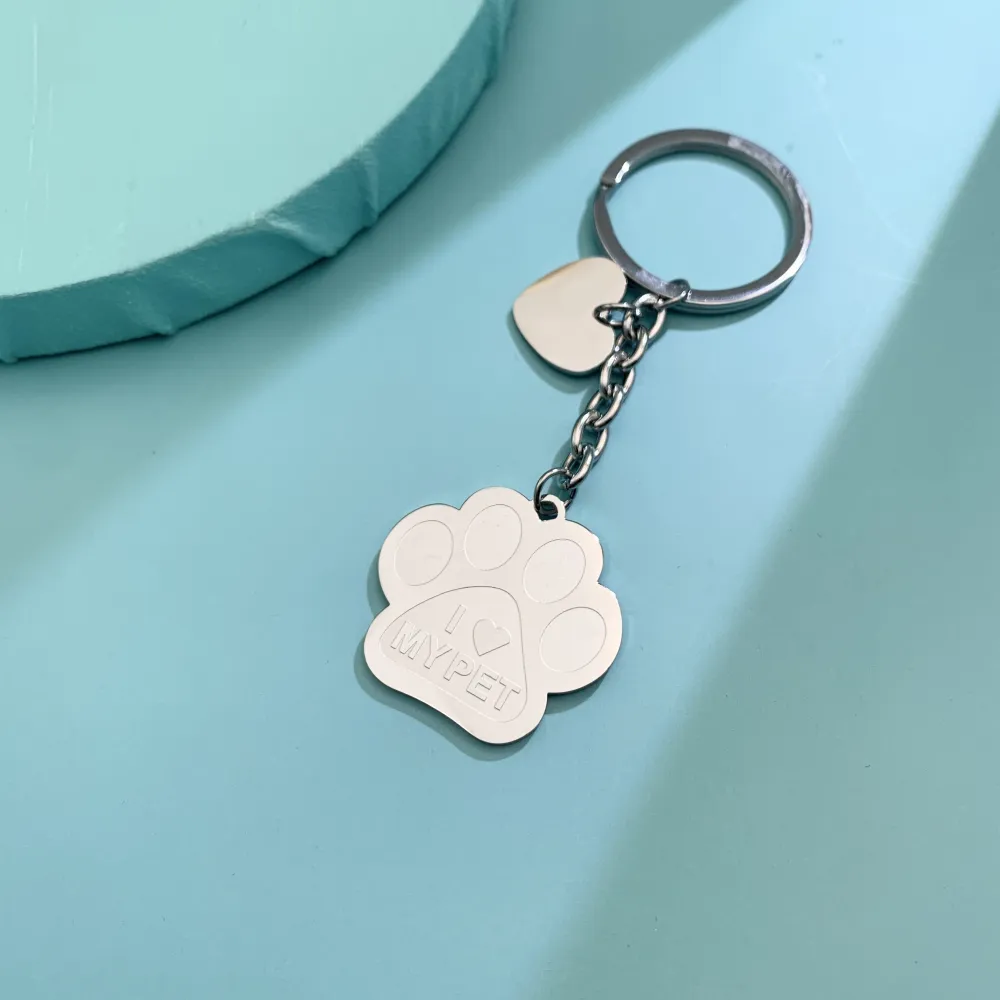 PKA7474-Best Friend - Portachiavi in Acciaio - PKA-413-022B