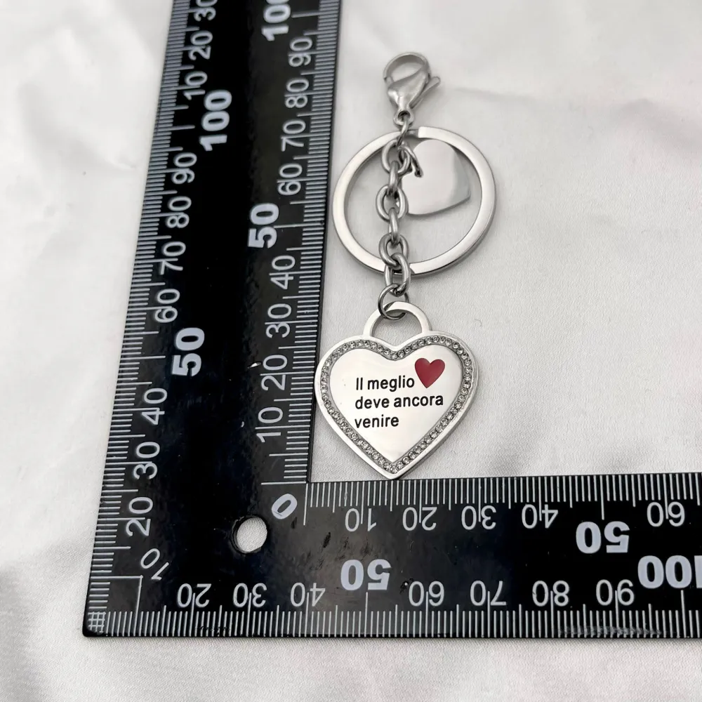 Il Meglio deve ancora Venire- Portachiave in Acciaio - PKA-413-067