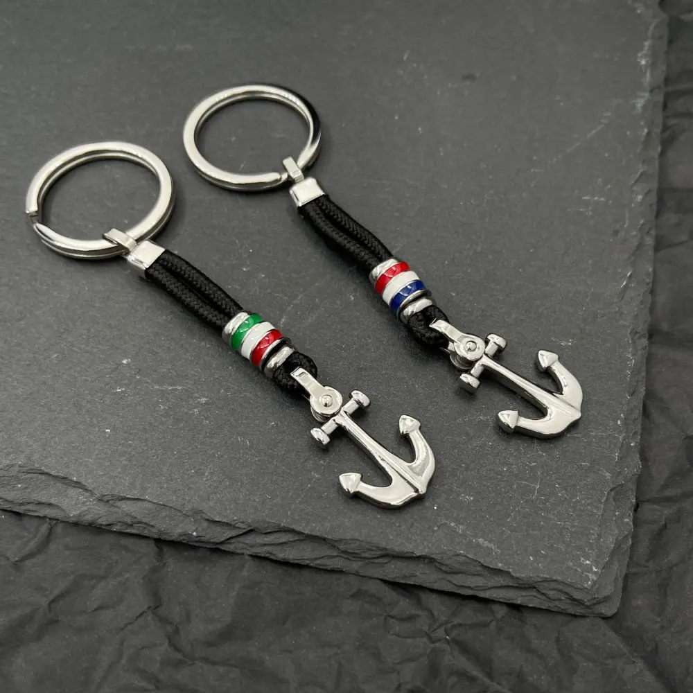 A'ncora-Portachiavi in Acciaio da Uomo - PKA-600-H146