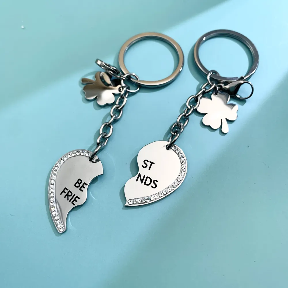 PKA7474-Best Friend - Portachiavi in Acciaio - PKA413-75