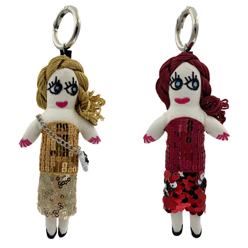 PKM6257-Bambola-Portachiave Moda - PKM6257-Bambola-Portachiave Moda
