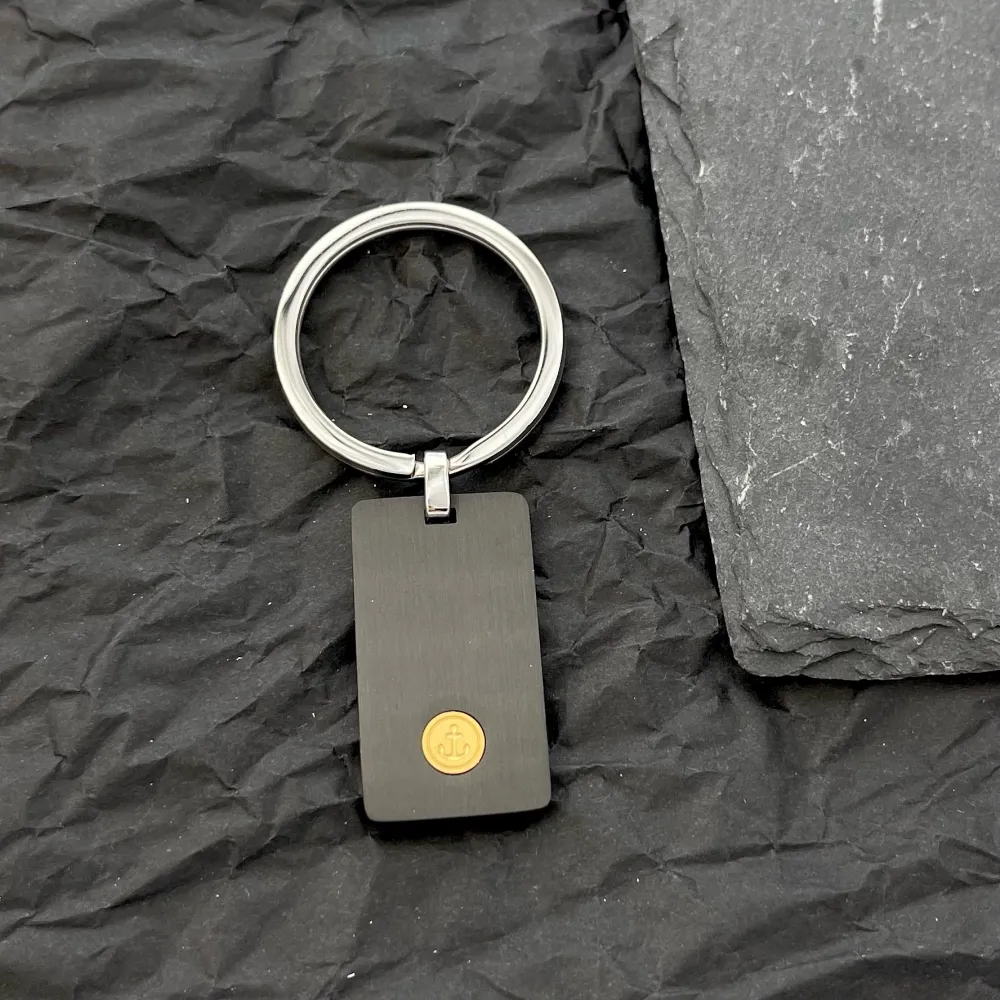 Placchetta-Portachiavi da Uomo in Acciaio - PKU-600-H232