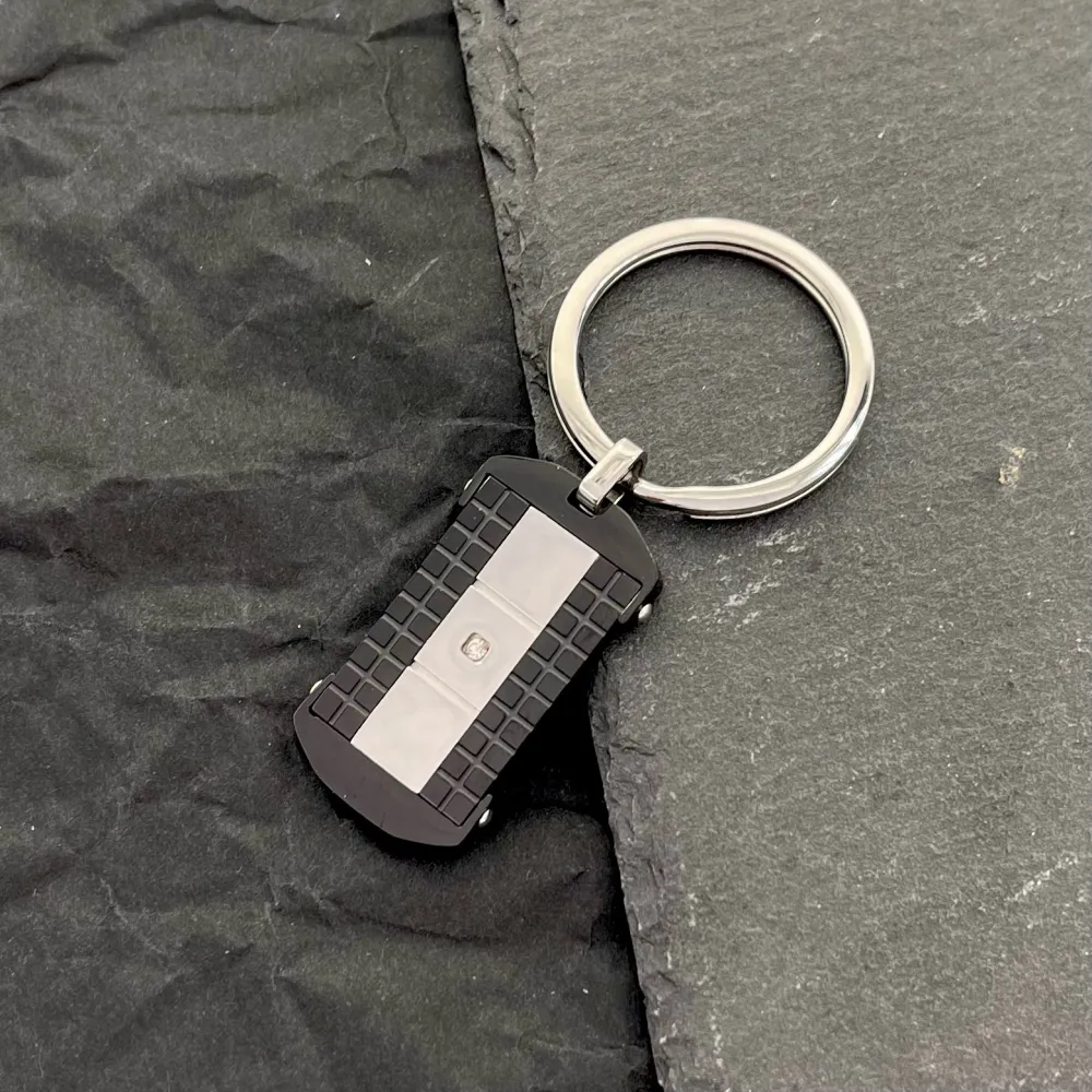 Placchetta-Portachiavi da Uomo in Acciaio - PKU-600-H292