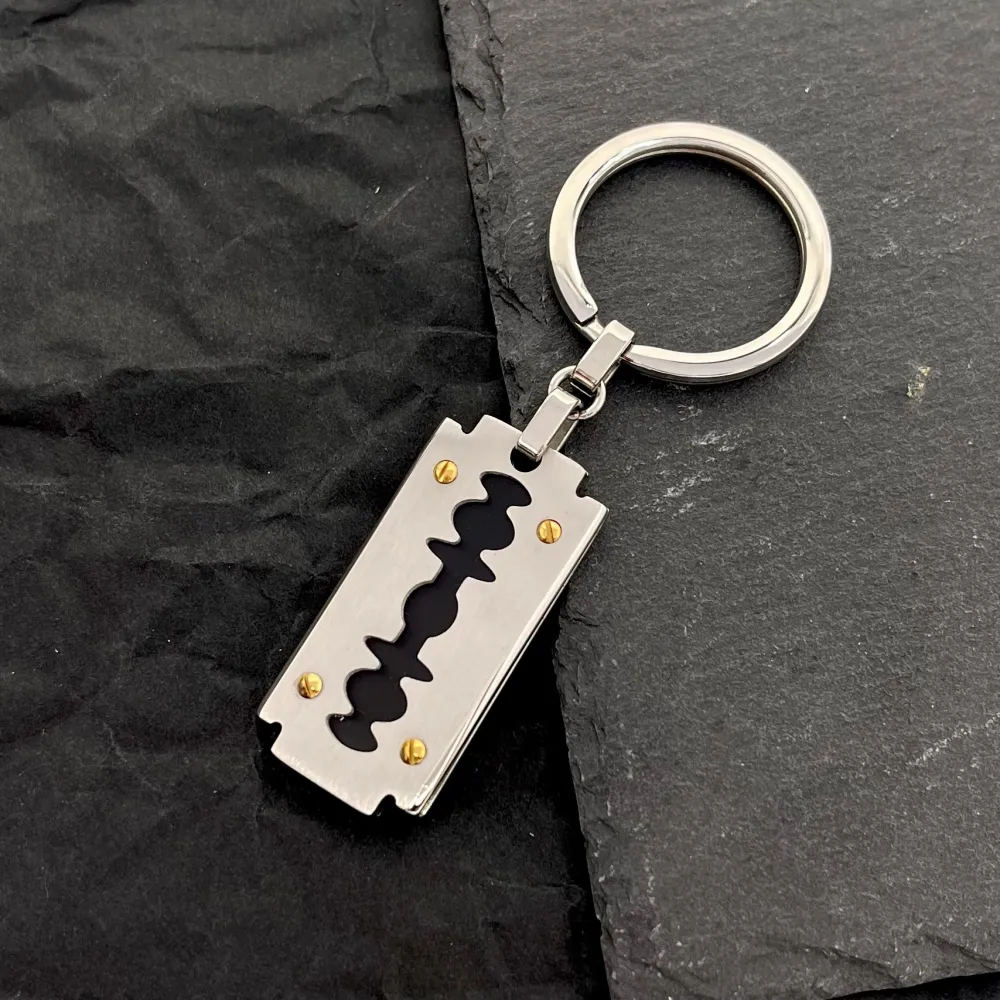 Rasoio-Portachiavi da Uomo in Acciaio - PKU-600-H300