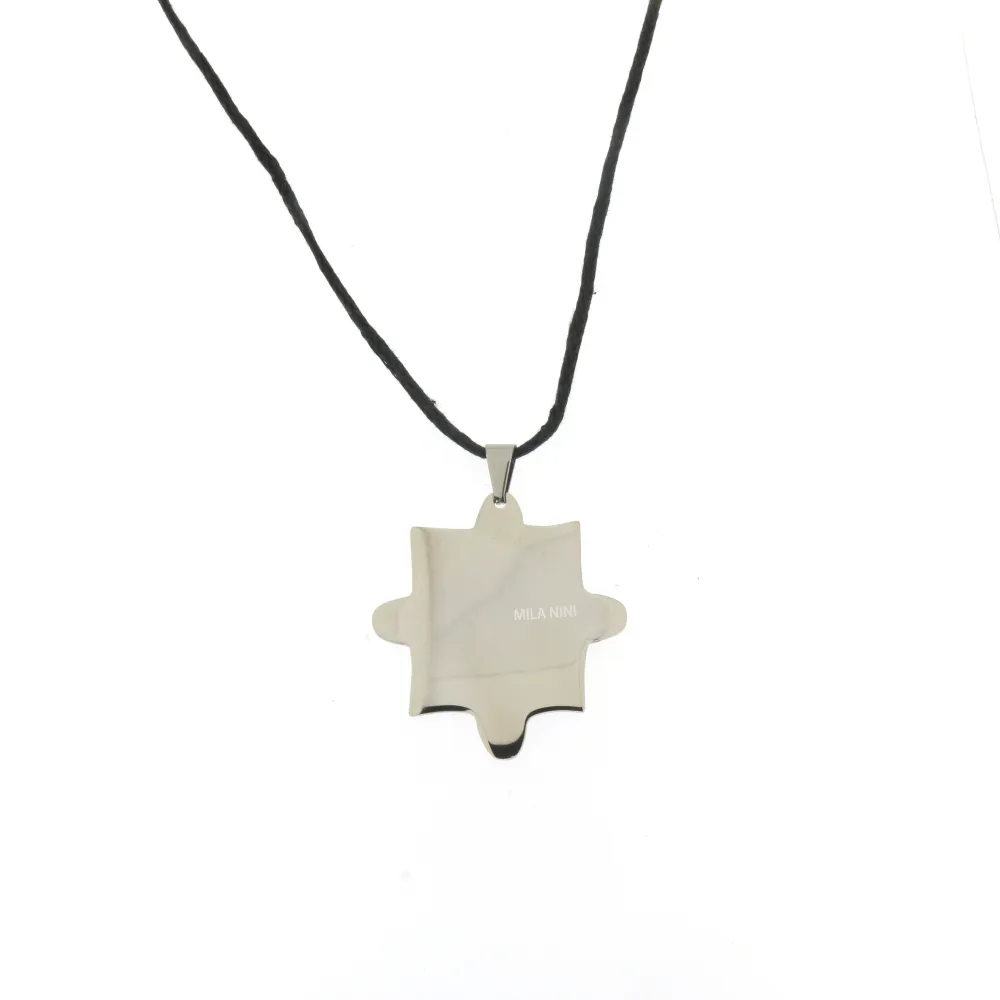 Puzzle - Collana Corta Unisex - Puzzle - Collana Corta Unisex