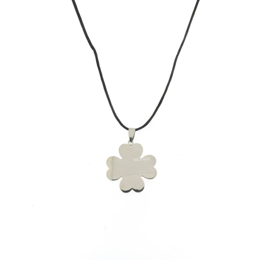 Quadrifoglio - Collana Corta Unisex - Quadrifoglio - Collana Corta Unisex
