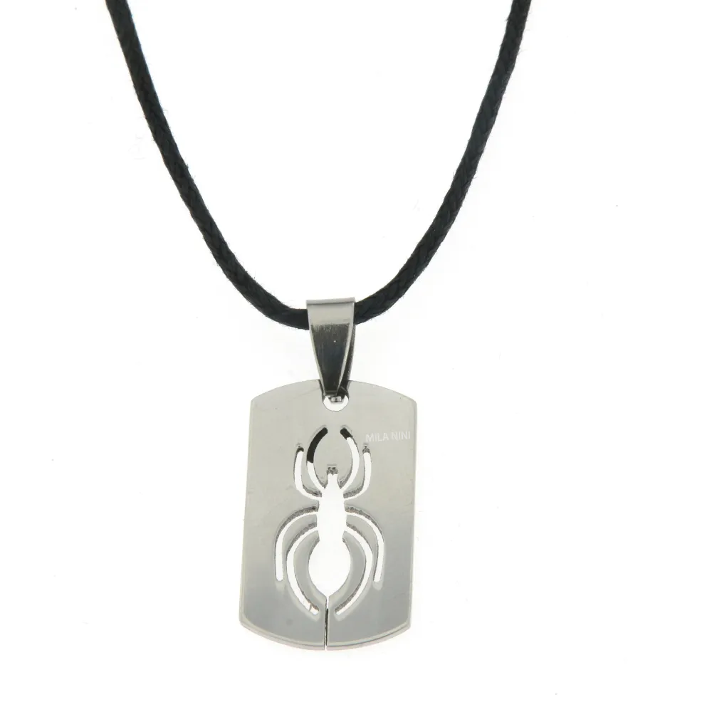 [Ragno Rettangolo - Collana Corta Unisex] Ragno Rettangolo - Collana Corta Unisex - Ragno Rettangolo - Collana Corta Unisex