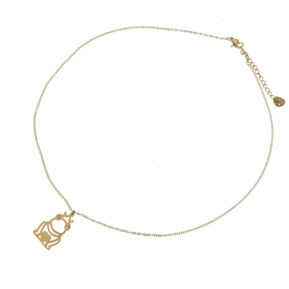 Ranocchio 3104 - Collana Fine in Acciaio - Ranocchio 3104 - Collana Fine in Acciaio