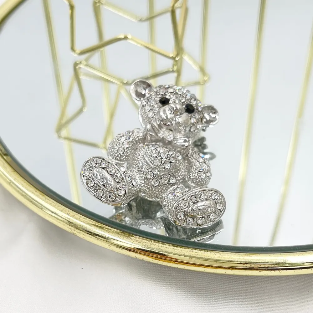 [SP-312-350] Orsetto-Spilla Media in Metallo - SP-312-350