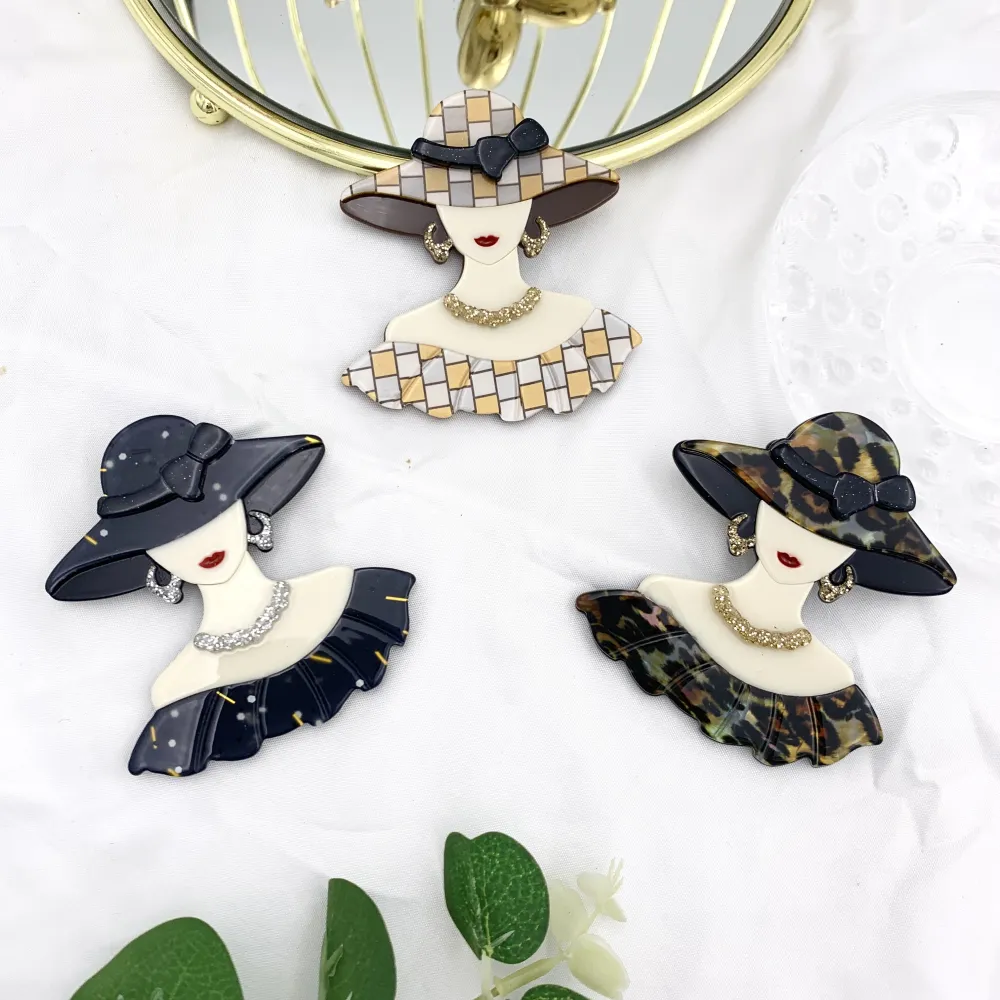 Donna-Spilla Moda in Resina - SPM-1031 (Nero)