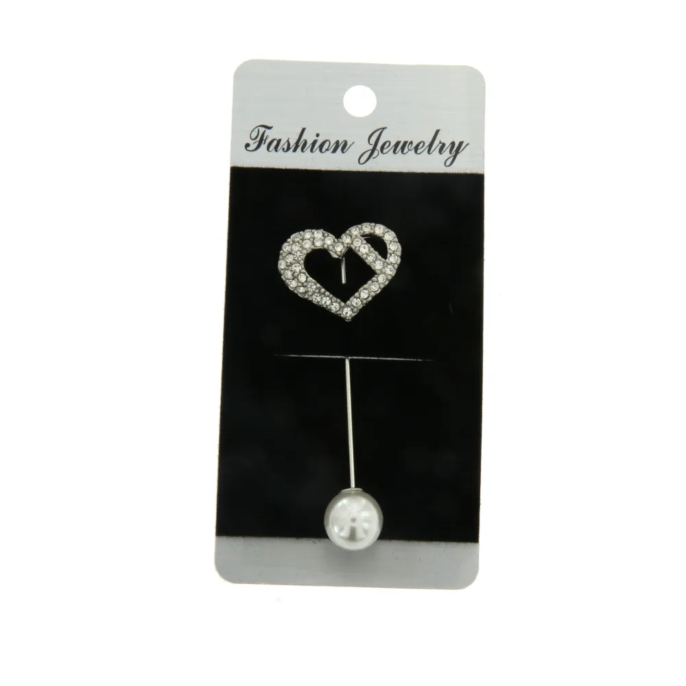 SP-Cuore 5526 - Spilla ad Ago 5 cm - SPM-113-51