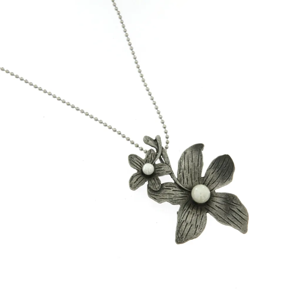 SP- Doppio Fiore 5655 - Spilla - SPM-312-20