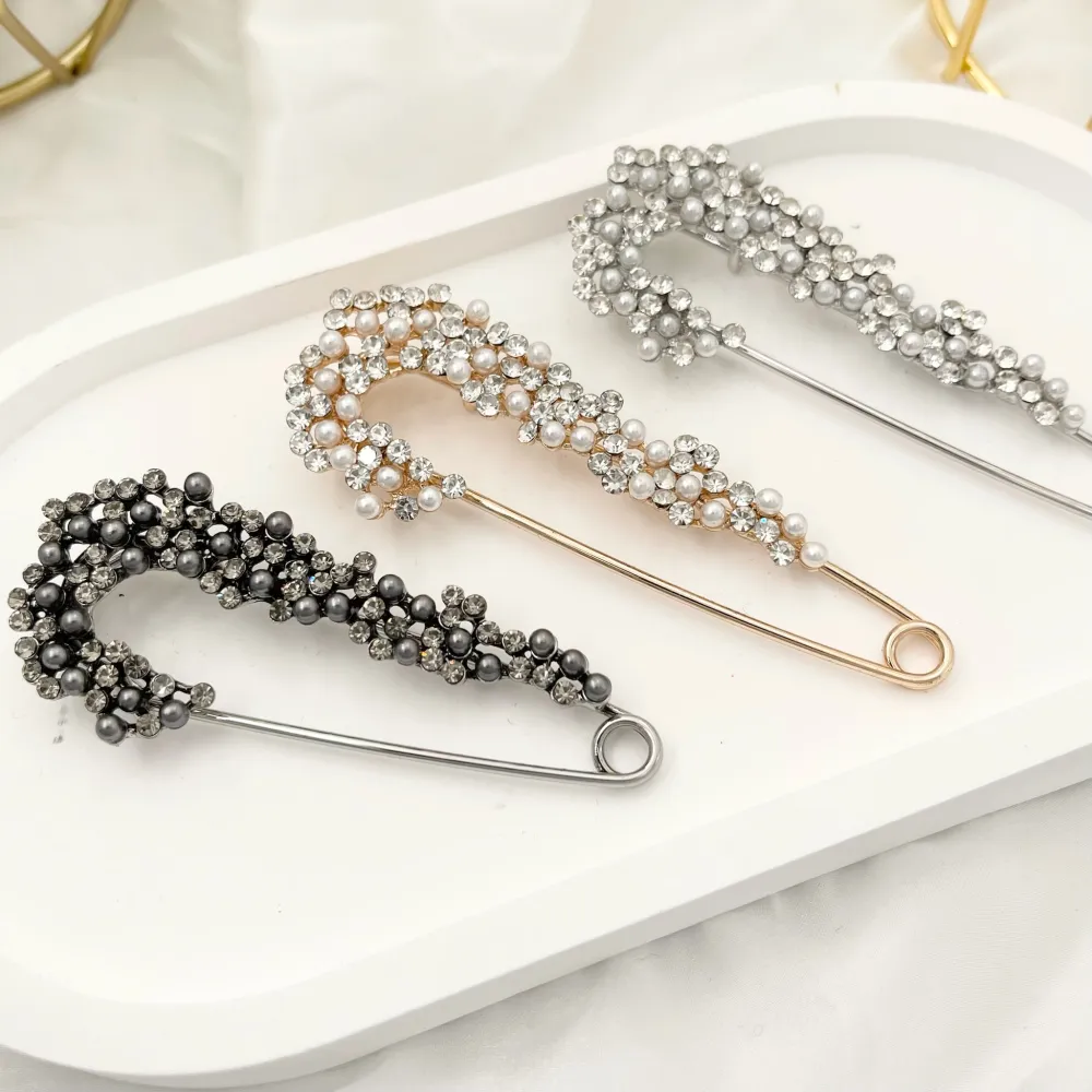 Perline e Strass-Spilla da Balia in Metallo - SPM-312-362