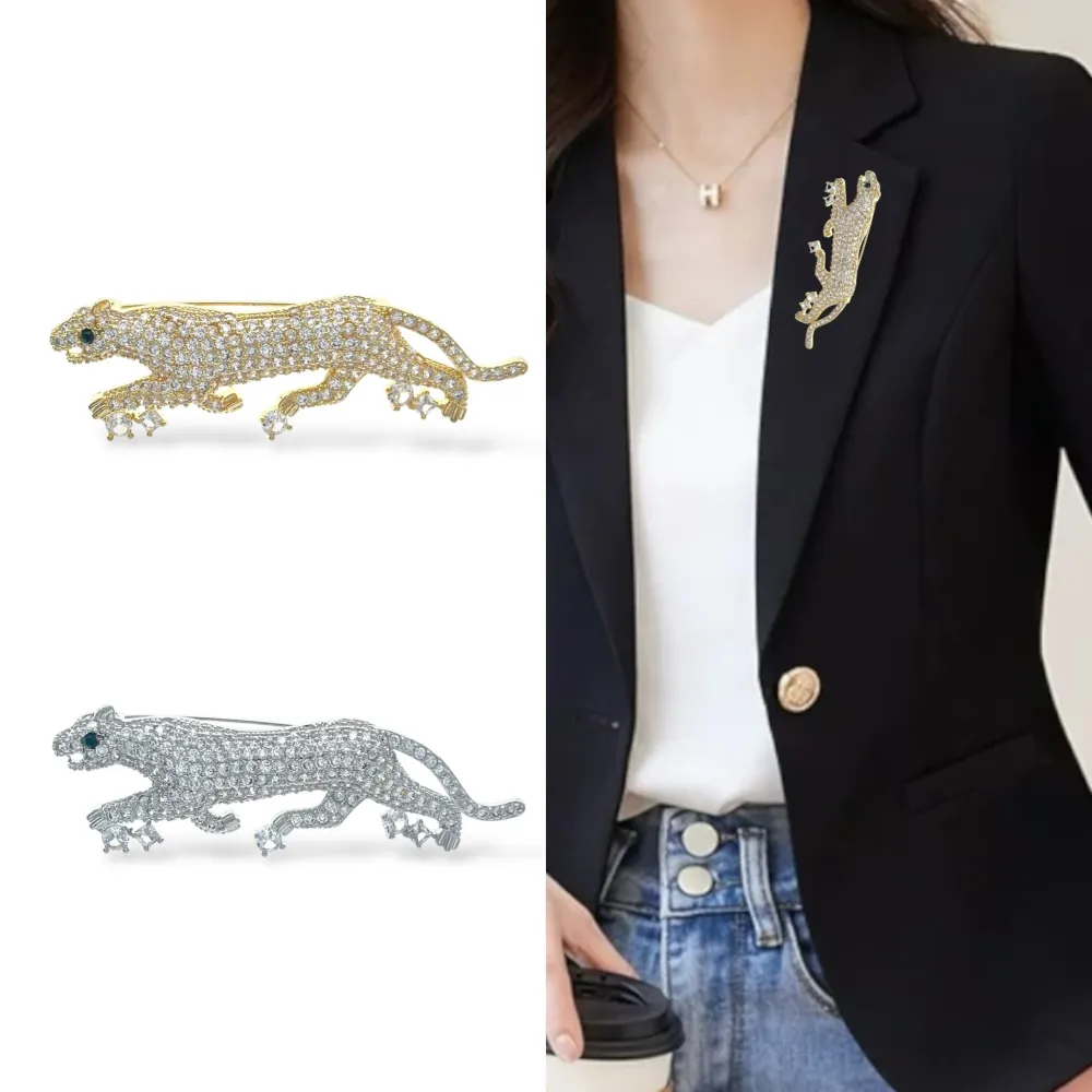 Pantera-Spilla con Zirconia - SPM-506-267