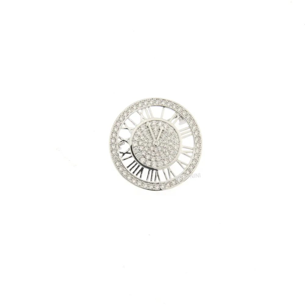 Spilla Con Zirconi - SPM-524-34