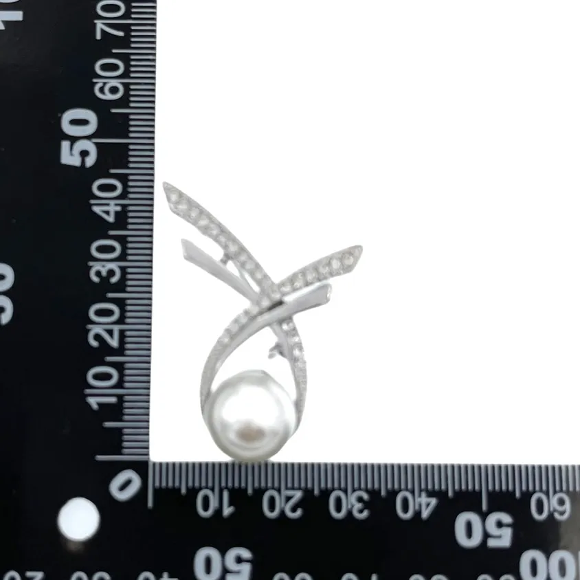 [SPM7429-Fantasia con Perla- Spilla] SPM7429-Fantasia con Perla- Spilla - SPM7429-Fantasia con Perla- Spilla