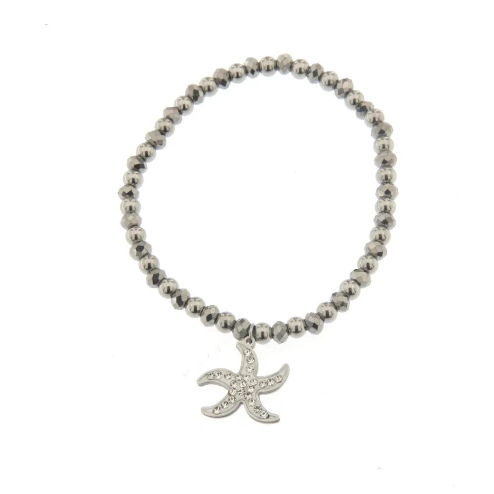 [Stella Marina - Bracciale Elastico Acciaio] Bracciale Elastico in Acciaio - Stella Marina - Bracciale Elastico Acciaio