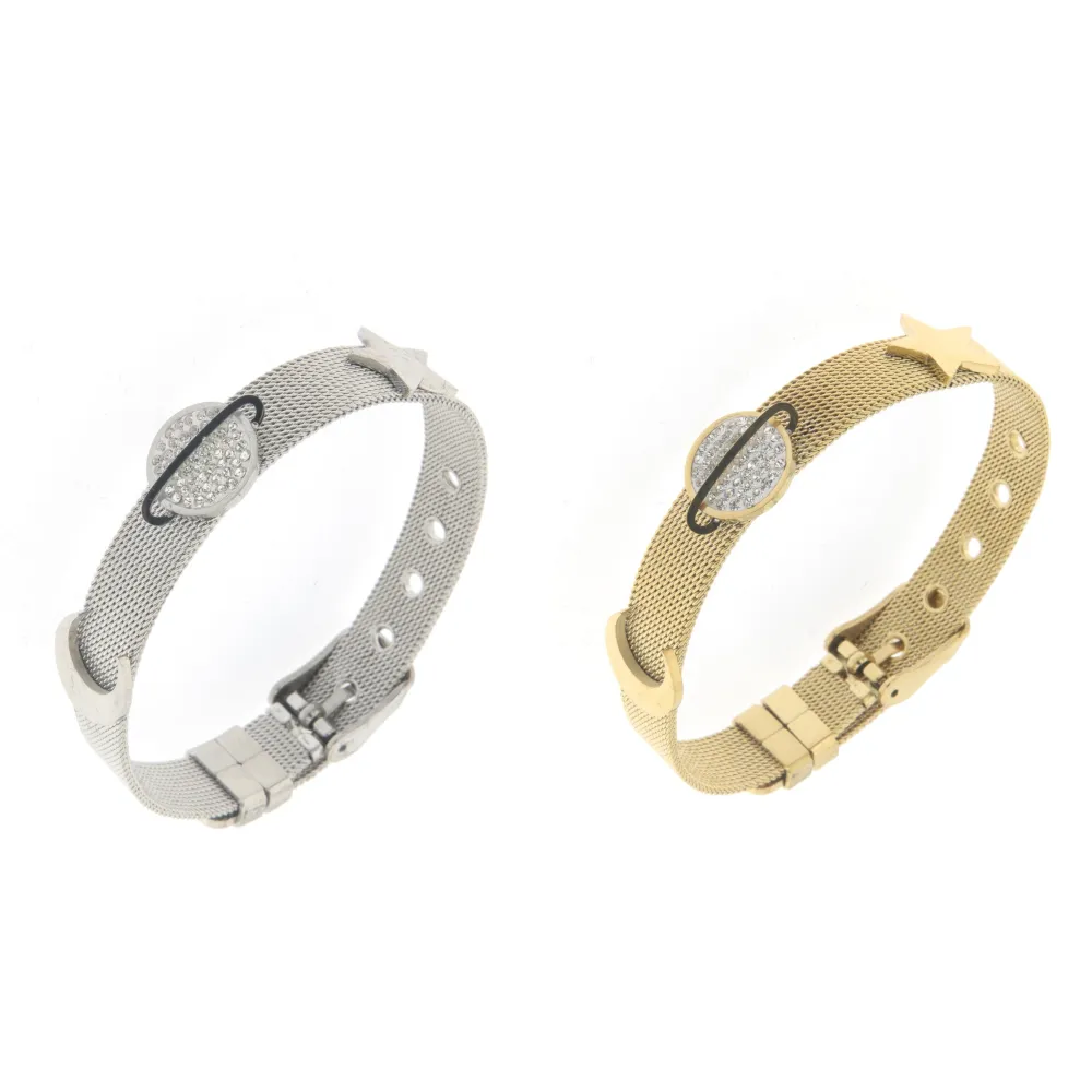 Bracciale da Donna In Acciaio - Universo -Bracciale Cinturino Orologio